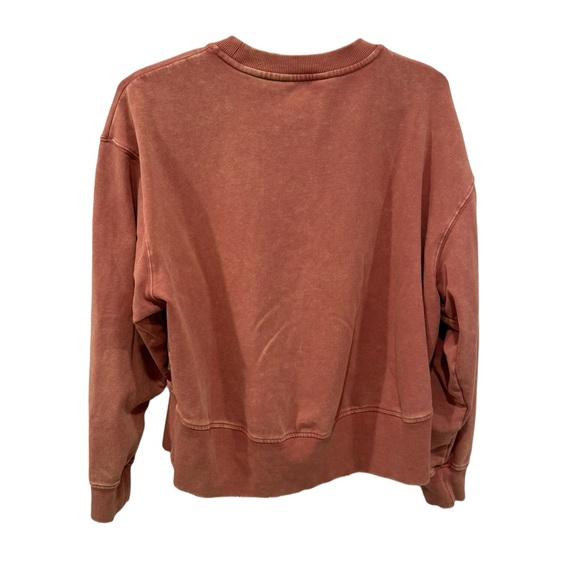 Women’s Joylab Pink Faded/Acid Wash Long Sleeve Crew Neck Sweatshirt. Size M. - Picture 5 of 8